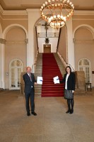 Pressebild Landtagspr&auml;sidentin Aigner und Dr. Petr 2